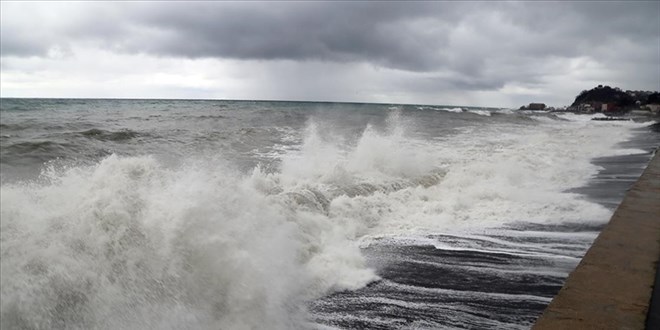 Marmara'nn kuzey ve bats ile ky Ege iin kuvvetli rzgar ve frtna uyars