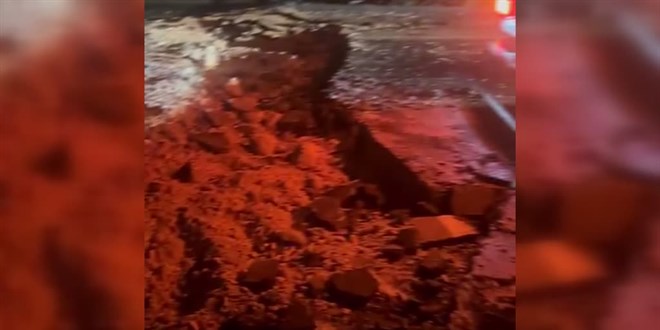 Deprem nedeniyle zarar gören TAG Otoyolu onarılıyor