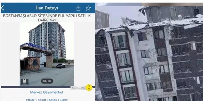 İlanında 'depreme dayanıklı' yazıyordu, ilk depremde çöktü