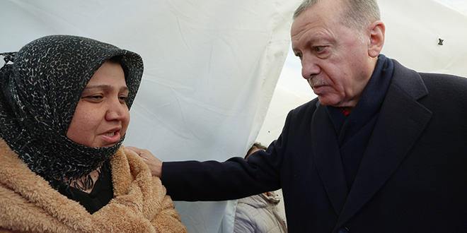 Cumhurbakan Erdoan: Bu felaketi en ksa srede atlatacaz