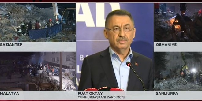 Fuat Oktay: Sahadaki toplam görevli sayısı 103 bin 800'dür