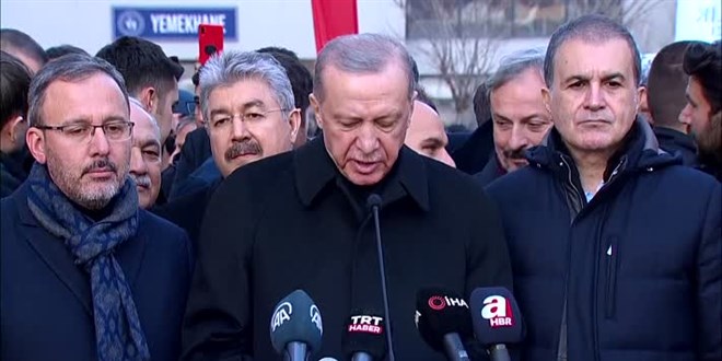 Cumhurbaşkanı Erdoğan: Depremde 16 bin 170 kişi hayatını kaybetti