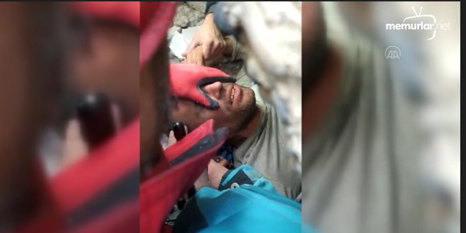 104 saat sonra kurtarılan uzman çavuş Kur'an-ı Kerim okudu