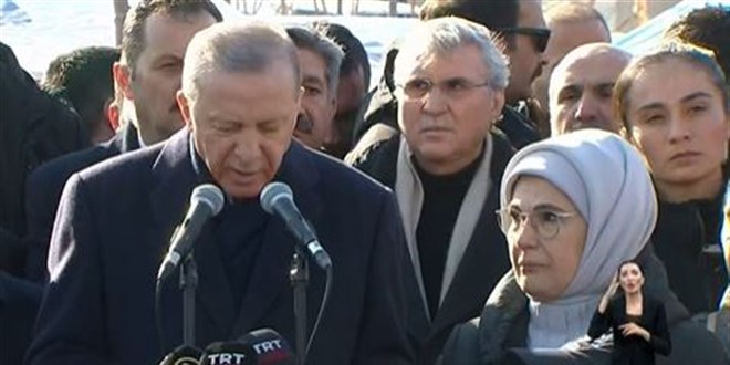 Cumhurbaşkanı Erdoğan: Toplam can kaybı 21 bin 43'e ulaşmıştır