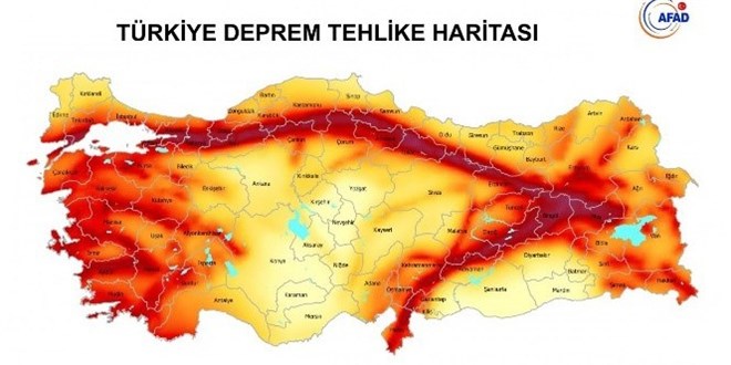 Türkiye, deprem konusunda dünyanın 5. tehlikeli ülkesi