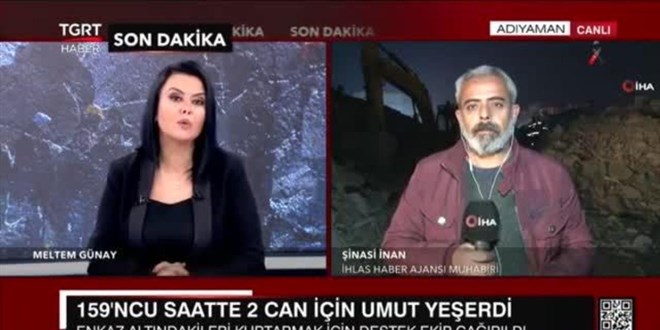 Yakınlarını kaybeden muhabirin zor anları: Gözyaşlarını tutamadı