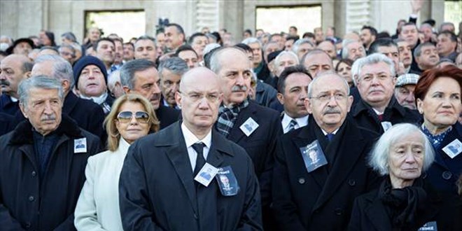 Deniz Baykal için TBMM'de cenaze töreni düzenlendi