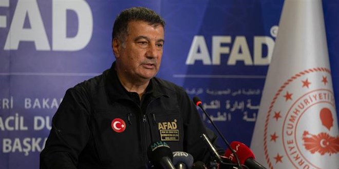 Tatar: 7,3 metrelik yer değiştirme meydana geldi