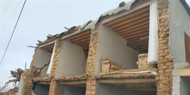 Malatya'nn sembol kerpi evler de depremde ar hasar grd