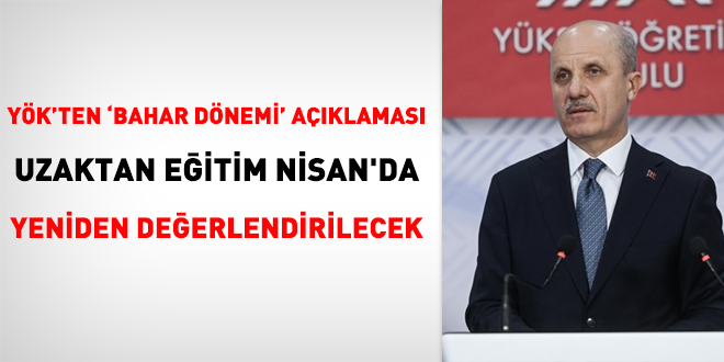 Üniversiteler açılacak mı? YÖK Başkanı yeni kararı açıkladı