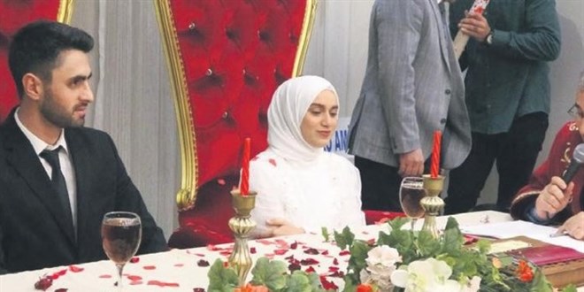 Yarım kalan nikahları Kütahya'da kıyıldı