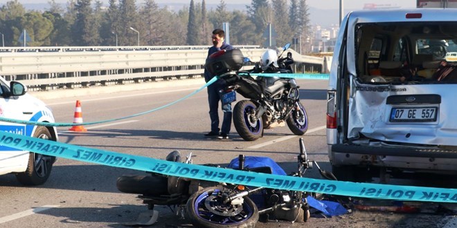 Hatay'dan dönen AFAD gönüllüsü kazada öldü