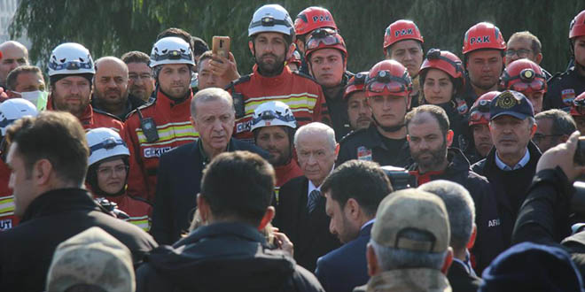 Cumhurbaşkanı Erdoğan ve MHP Lideri Bahçeli Hatay'da