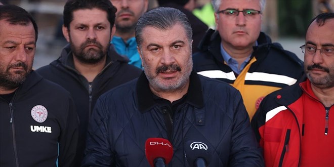 Bakan Koca'dan 'ihbarlar 'ALO 112' hattına yapılsın' çağrısı