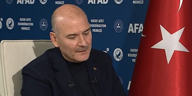 Bakan Soylu: Depremlerde 43 bin 556 kişi hayatını kaybetti