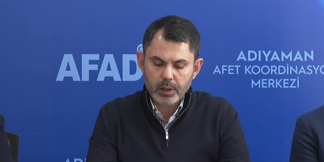 Bakan Kurum deprem bölgesinde incelenen bina sayısını açıkladı