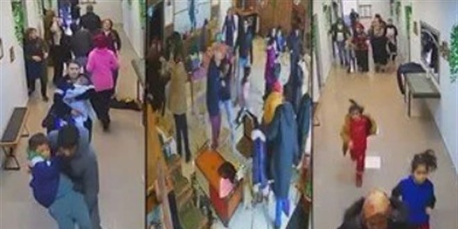 İkinci depreme anaokulunda yakalandılar