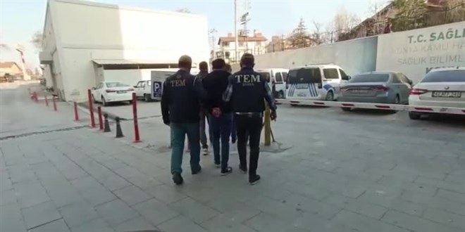 Konya'da eylem hazırlığındaki PKK'lı kadın terörist yakalandı