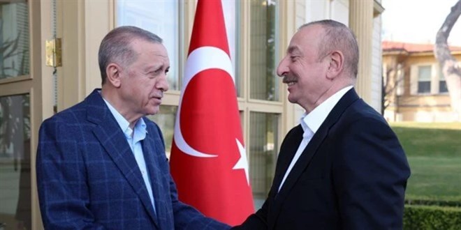 Cumhurbaşkanı Erdoğan, Aliyev ile görüştü