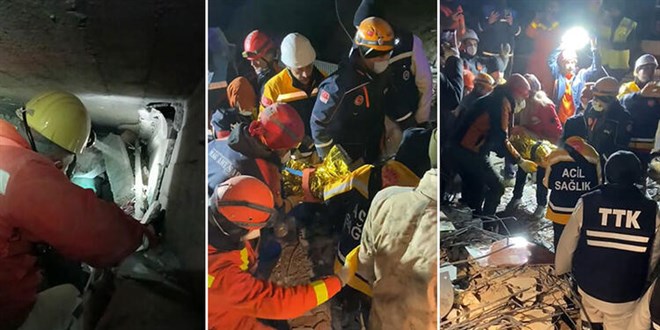 Enkazdan ölen kızının akıllı saatinden mesaj göndererek kurtuldu