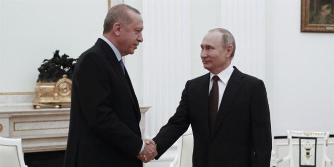 Putin, Cumhurbaşkanı Erdoğan'ın doğum gününü kutladı