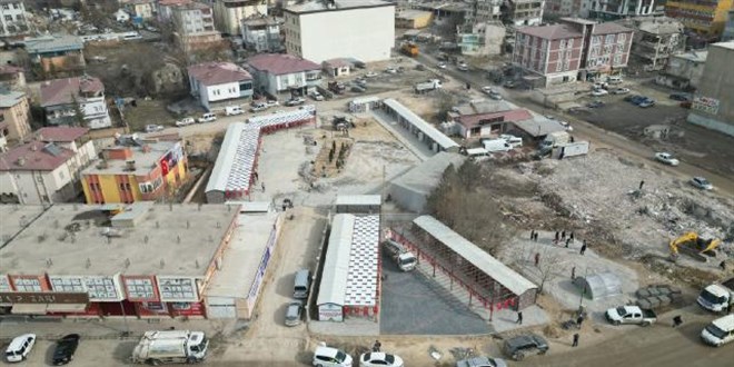 Elbistan'da 'Konteyner Çarşı' açılıyor