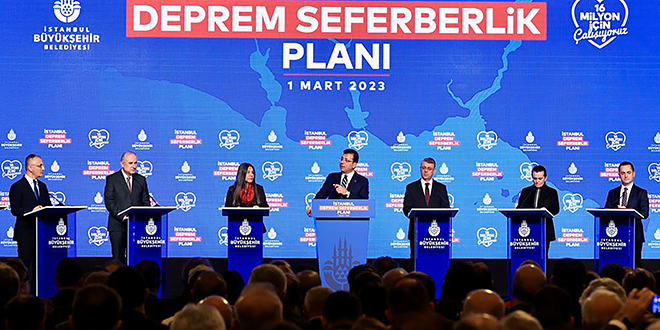 'İstanbul Deprem Seferberlik Planı' açıklandı