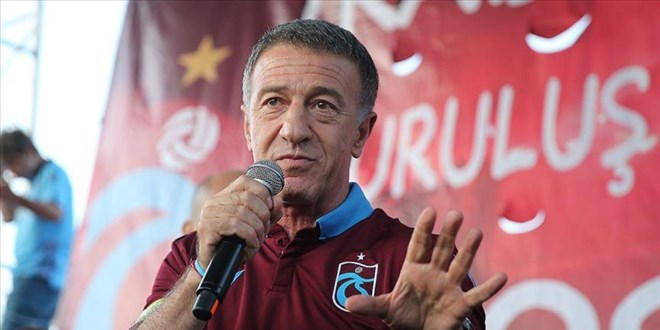 Trabzonspor Bakan Aaolu grevinden ayrld