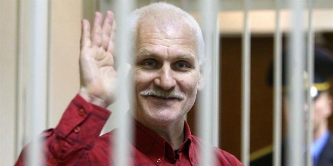 Belarus'ta Nobel Bar dl sahibi Bialiatski'ye 10 yl hapis cezas