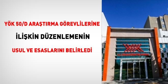 YK, 50/d'li aratrma grevlilerine ilikin dzenlemenin esaslarn belirledi