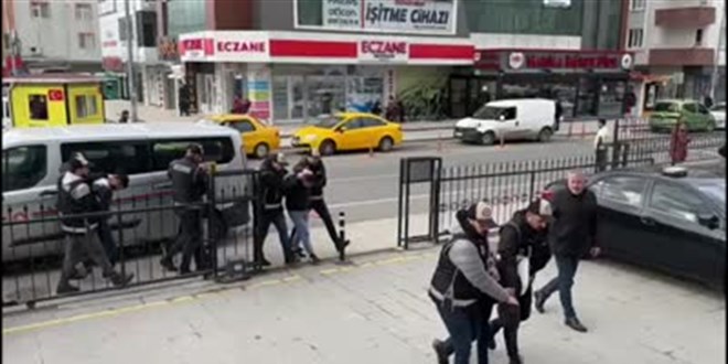 Tekirdağ'da 'cinsel saldırı' ve 'nitelikli yağma' suçlarından yakalanan 5 şüpheli tutuklandı