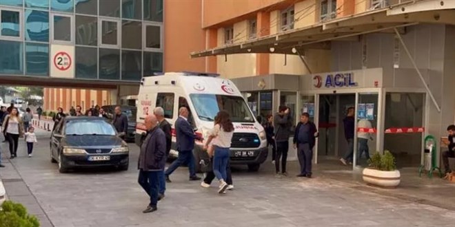 Hasta yakını dehşet saçtı! Güvenlik görevlisi ve bir bebek yaralandı