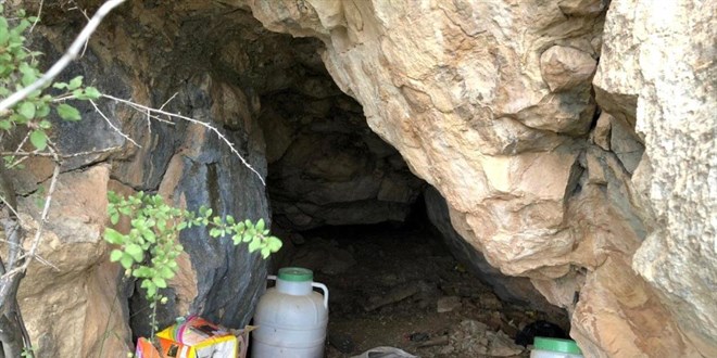 Mardin'de PKK operasyonunda patlayıcı, mühimmat ve yaşam malzemesi bulundu
