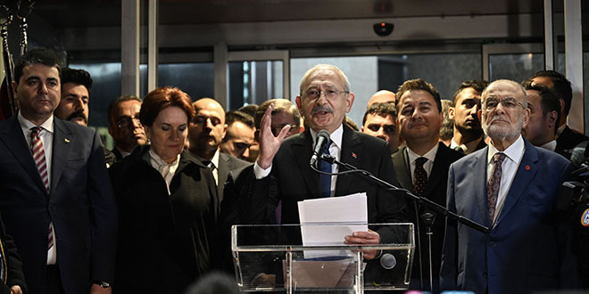 Millet İttifakı'nın adayı Kemal Kılıçdaroğlu oldu