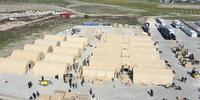 ABD'nin Hatay'da kurduğu sahra hastanesi Bakanlığa devredildi