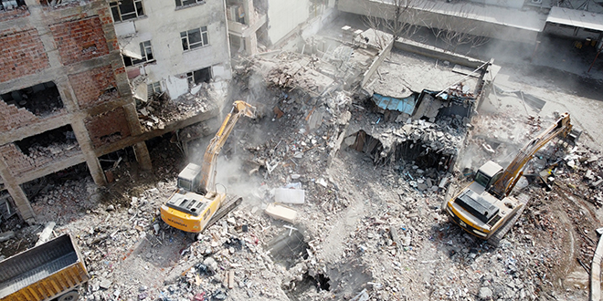Depremlerde Malatya'da her 4 binadan 1'i ykld ya da ar hasar ald