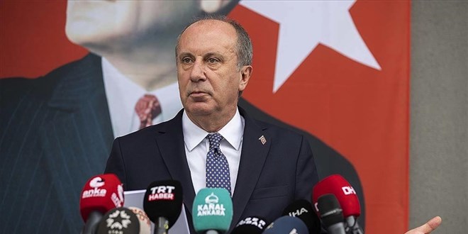 Memleket Partisi'nin Cumhurbaşkanı adayı Muharrem İnce oldu