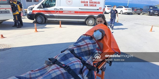 Aydın açıklarına itilen düzensiz göçmenlerden 38'i kurtarıldı, 4'ünün cesedine ulaşıldı