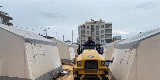 'Çadır alanlarında yağmura karşı önlem alınmadı' iddiaları yalanlandı