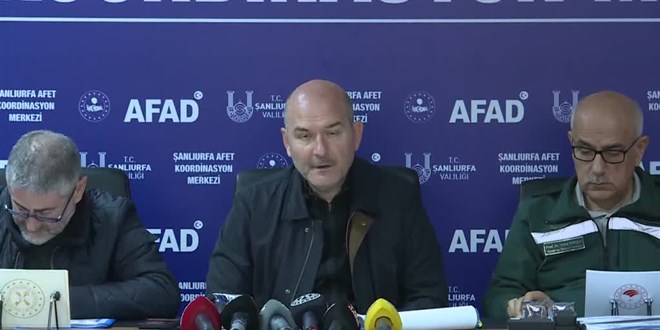Bakan Soylu: 2 vatandaşı arama kurtarma çalışmaları devam ediyor