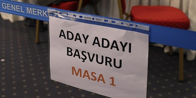 Milletvekili aday adaylığı için kamudan istifa süreci sona erdi
