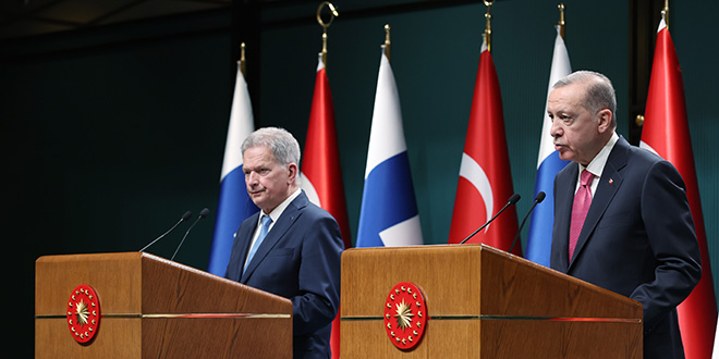Erdoğan açıkladı: Finlandiya'nın NATO üyeliğine onay