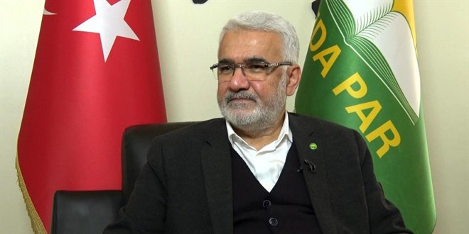HÜDA PAR Genel Başkanı: Türk bayrağı ismi bana problemli geliyor