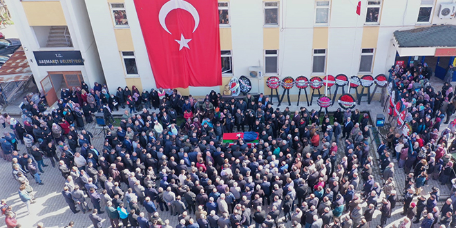 Kalp krizi sonucu hayatını kaybeden belediye başkanına veda edildi