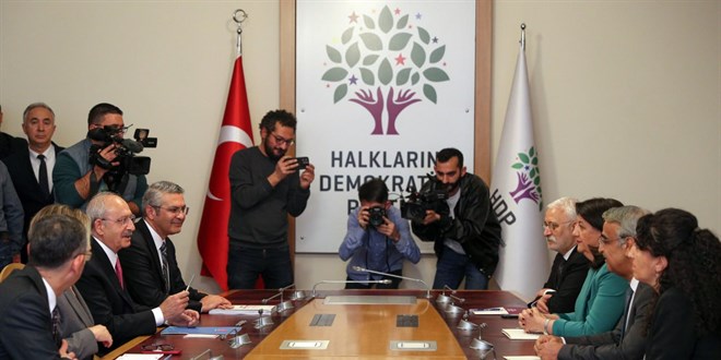 CHP Genel Başkanı Kılıçdaroğlu HDP'yi ziyaret etti