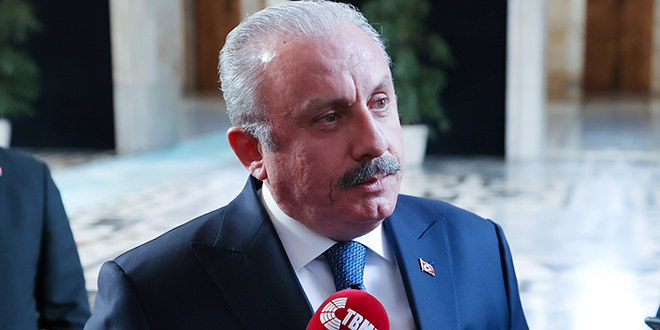 Şentop'dan 'TBMM'de bilinmeyen dil yazımı' iddialarına yanıt
