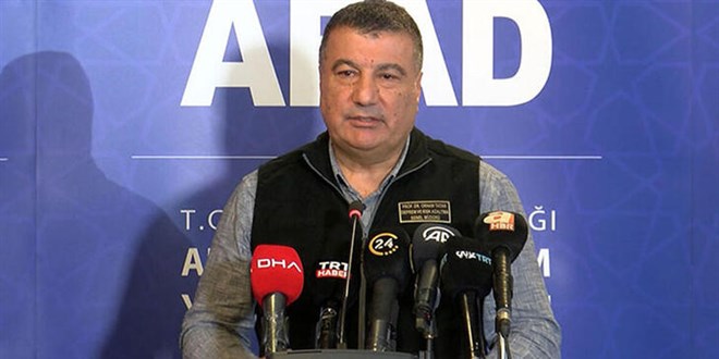 Orhan Tatar: Y�k�mlar�n oldu�u yerler �o�unlukla fay hatt�nda