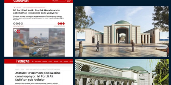 'Atatürk Havalimanına cami yapılıyor' iddiası yalan çıktı