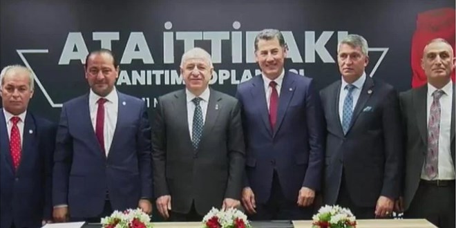 Ata İttifakı'nın seçim protokolü YSK'ye sunuldu