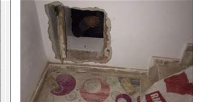 Antalya'da aranan hkml evindeki gizli blmede yakaland
